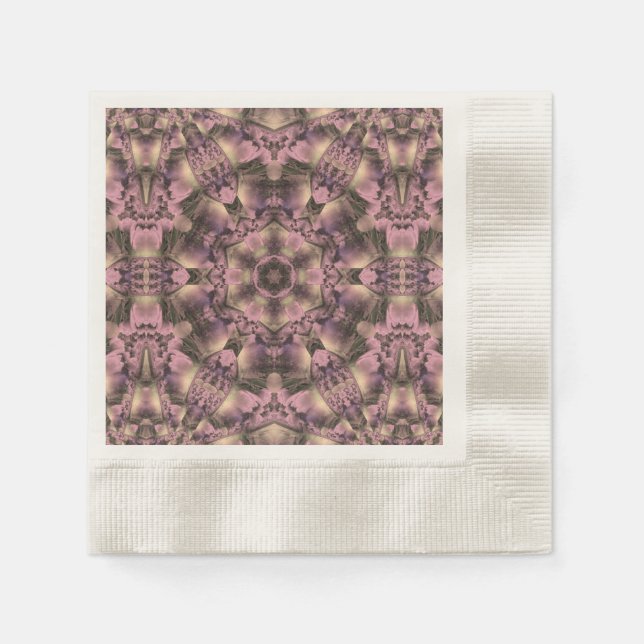 Servilleta De Papel Antigüedad rosada victoriana (Anverso)