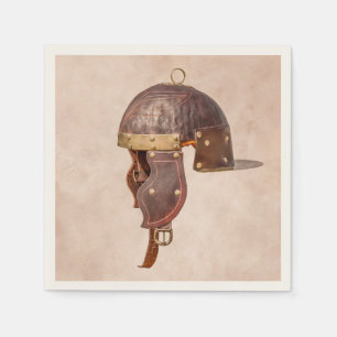 Servilleta De Papel Antiguo casco militar romano