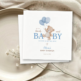 Servilleta De Papel Apenas Podemos Esperar Baby Shower