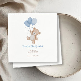 Servilleta De Papel Apenas Podemos Esperar Baby Shower