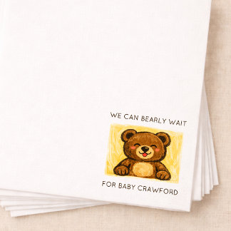 Servilleta De Papel ¡Apenas Podemos Esperar! Simple Cumpleaños de Bebe