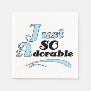 Servilleta De Papel Apenas tan adorable