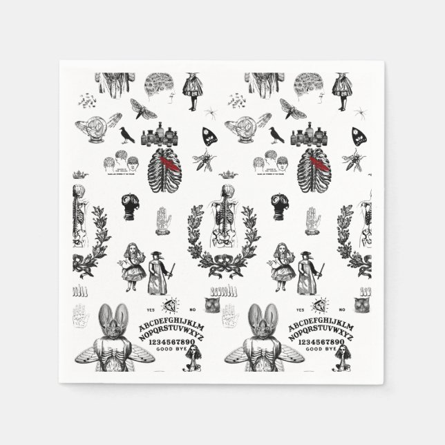 Servilleta De Papel Apothecary (Anverso)