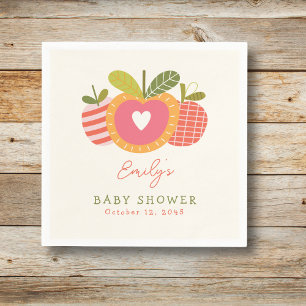 Servilleta De Papel Apple de nuestro ojo caprichoso Baby Shower