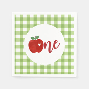 Servilleta De Papel Apple de nuestro Ojo primer cumpleaños