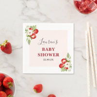 Apple of Our Eye Baby Shower Napkins