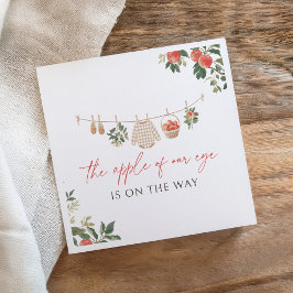 Servilleta De Papel Apple of Our Eye Fall Baby Shower