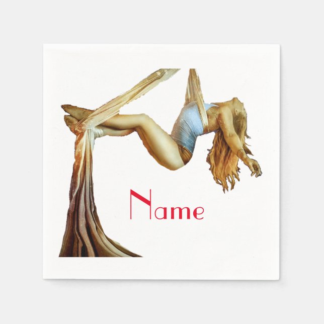 Servilleta De Papel Aptitud aérea para el yoga Thunder_Cove (Anverso)