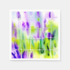 Servilleta De Papel Aquarell Lavendel Wiese