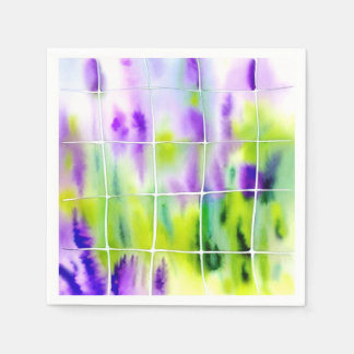 Servilleta De Papel Aquarell Lavendel Wiese