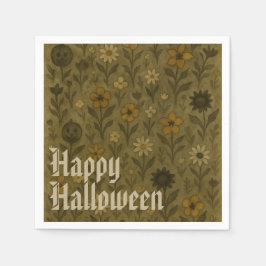 Servilleta De Papel Aquí para los "Boos" Feliz Halloween