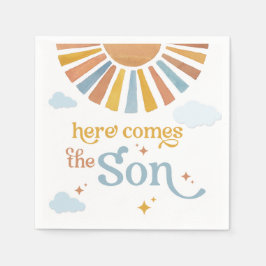 Servilleta De Papel Aquí viene el hijo - Napkin