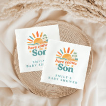 Aquí Viene La Ducha De Niños Retro Son