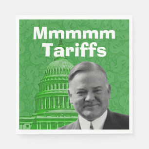Servilleta De Papel Aranceles del presidente Herbert Hoover