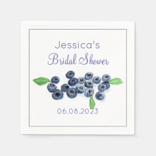 Servilleta De Papel Arándanos Verano de arándanos Desayuno nupcial