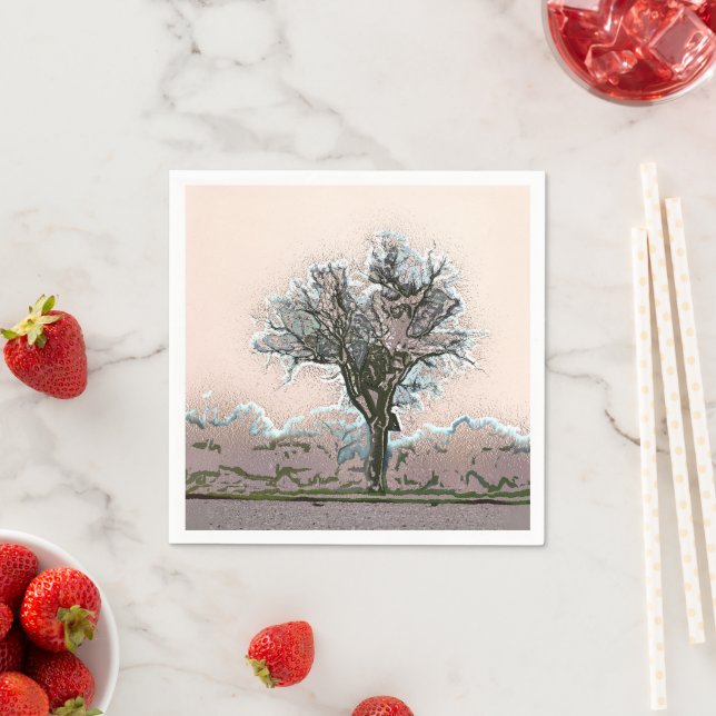 SERVILLETA DE PAPEL ÁRBOL (In situ)