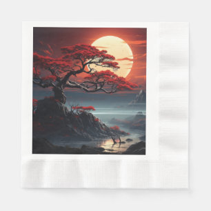 Servilleta De Papel Árbol Bonsai