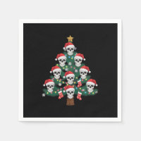 Árbol de Navidad Calavera Pijama Cool Santa Esquel