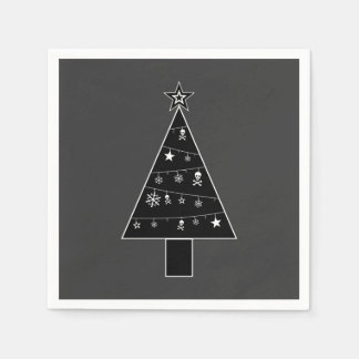 Servilleta De Papel Árbol de Navidad de las servilletas de papel DOOM