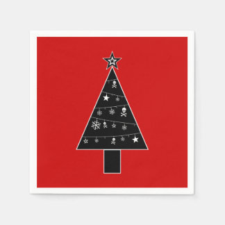Servilleta De Papel Árbol de Navidad de las servilletas de papel DOOM