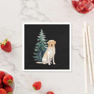 Servilleta De Papel Árbol de Navidad para Perros Fiesta Amante de los