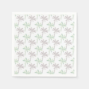 Servilleta De Papel árbol de palma impreso