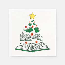 Servilleta De Papel Árbol navideño florín III