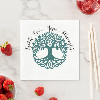 Servilleta De Papel Árbol verde personalizado de la vida Bile Duct Can
