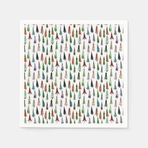 Servilleta De Papel Árboles de Navidad