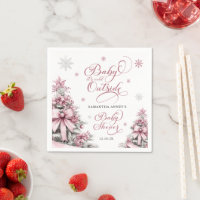 Árboles navideños de invierno copos de nieve Baby 