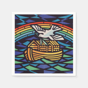 Servilleta De Papel Arca de Noé con Espíritu Santo