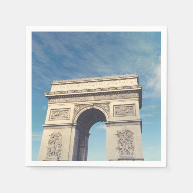 Servilleta De Papel Arco de Triunfo París (Anverso)