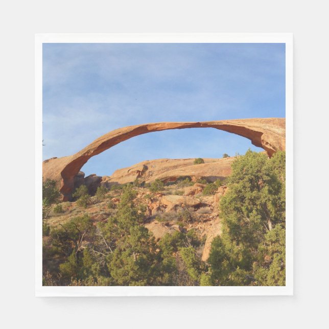 Servilleta De Papel Arco paisajístico en el Parque Nacional Arches (Anverso)