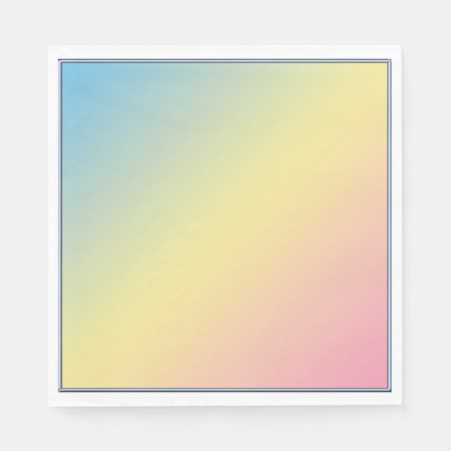 Servilleta De Papel Arcoíris- (Anverso)