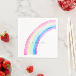 Servilleta De Papel Arcoiris acuático