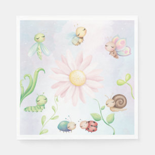 Servilleta De Papel Arcoiris caprichoso A Little Love Bug