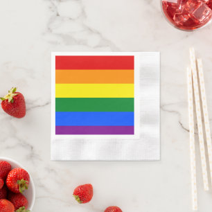 Servilleta De Papel Arcoiris del Orgullo LGBT