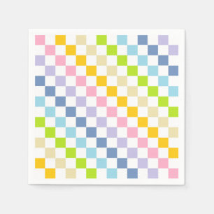 Servilleta De Papel Arcoiris pastel bajo control