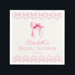 Servilleta De Papel Arcoiris Rosa Despedida de Soltera<br><div class="desc">¡Estas son servilletas de papel para Despedida de Soltera con Arcoiris Rosa Elegante!</div>