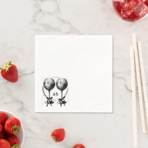 Servilleta De Papel Arcos de Vino