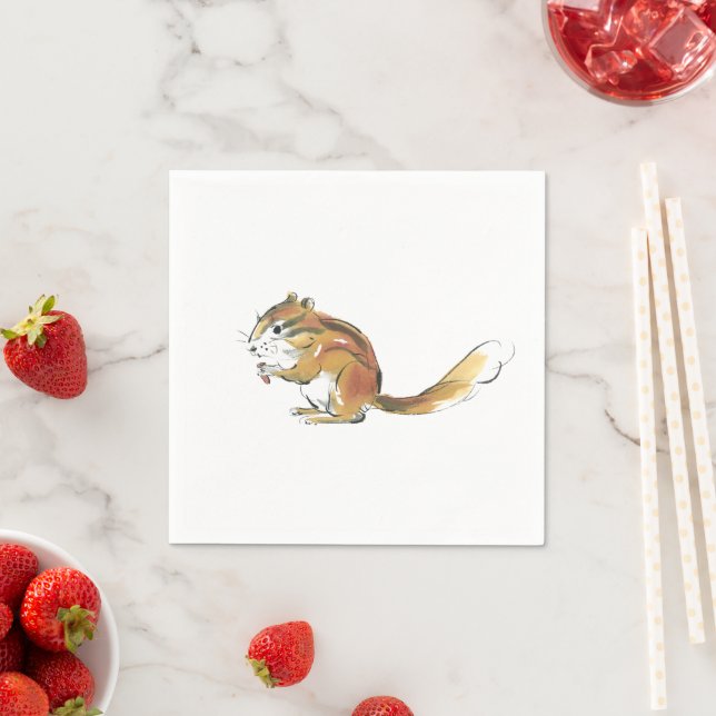 Servilleta De Papel Ardilla (In situ)