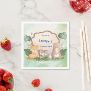 Servilleta De Papel ardilla de Oso Cute