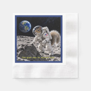 Servilleta De Papel Ardilla en el espacio