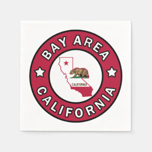 Servilleta De Papel Área de la Bahía de California