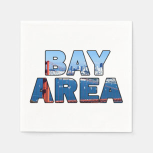 Servilleta De Papel Área de la Bahía de San Francisco
