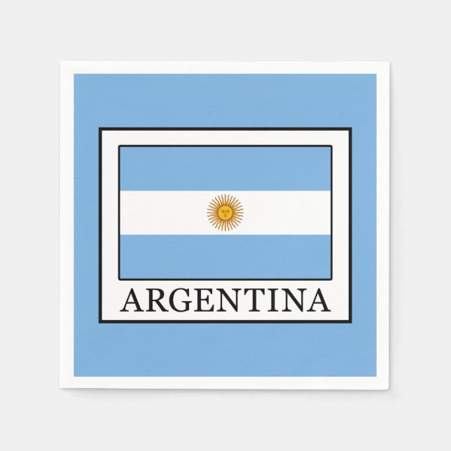 Servilleta De Papel Argentina (Anverso)