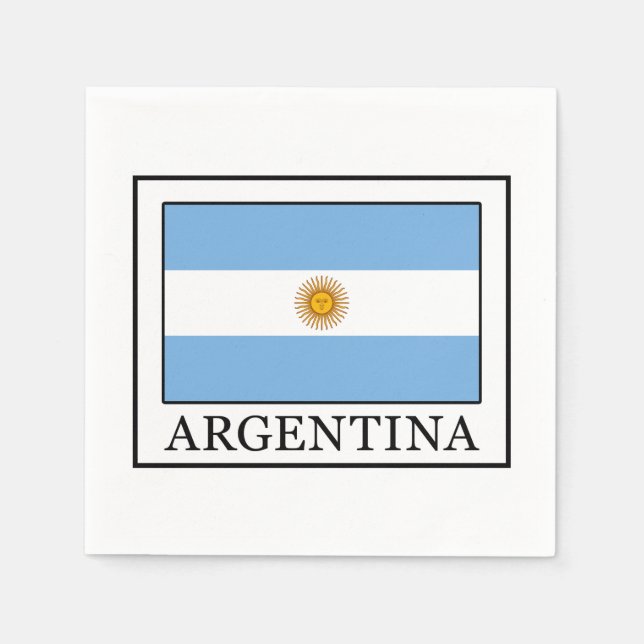 Servilleta De Papel Argentina (Anverso)