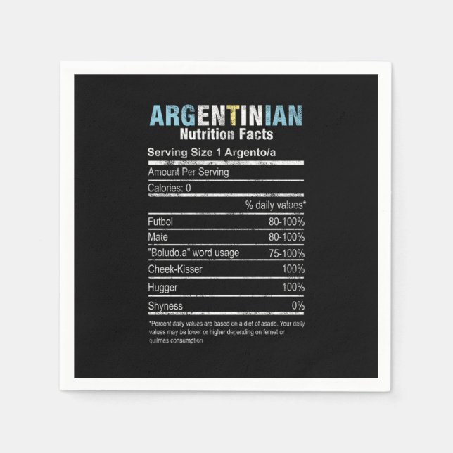 Servilleta De Papel Argentina: Patrimonio de la Humanidad Descendente  (Anverso)