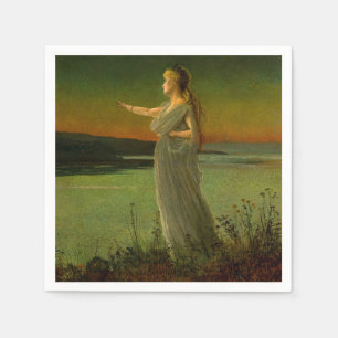 Servilleta De Papel Ariadne en Naxos John Atkinson Grimshaw