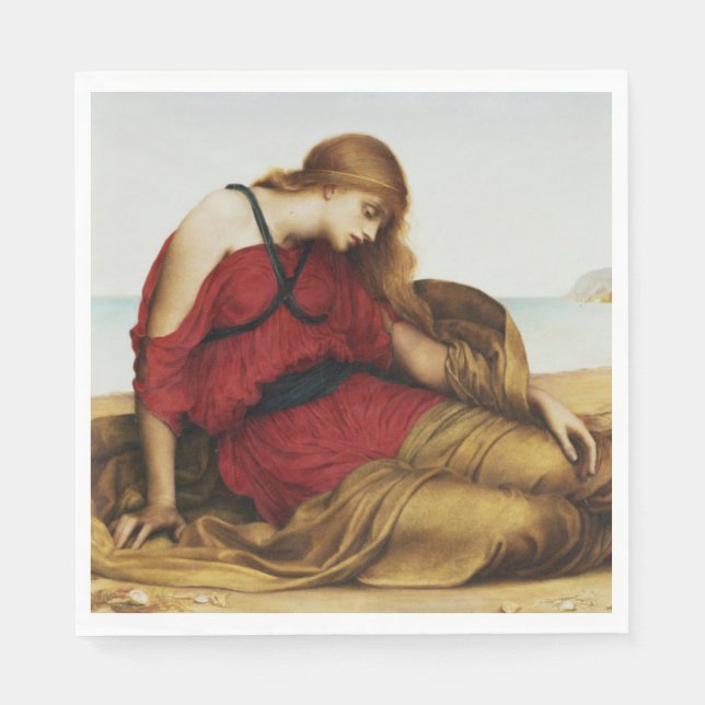 Servilleta De Papel Ariadne en Naxos (Mito griego clásico) (Anverso)
